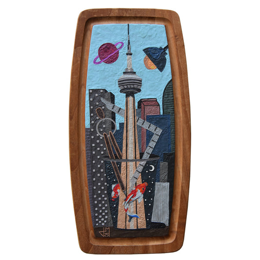 Toronto at my desk